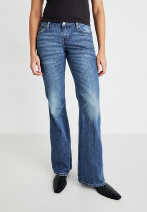 NOVA LOW - Bootcut jeans - mine blue