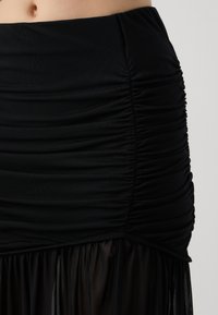 Gestuz MESSI LONG SKIRT - Maxi szoknya - black