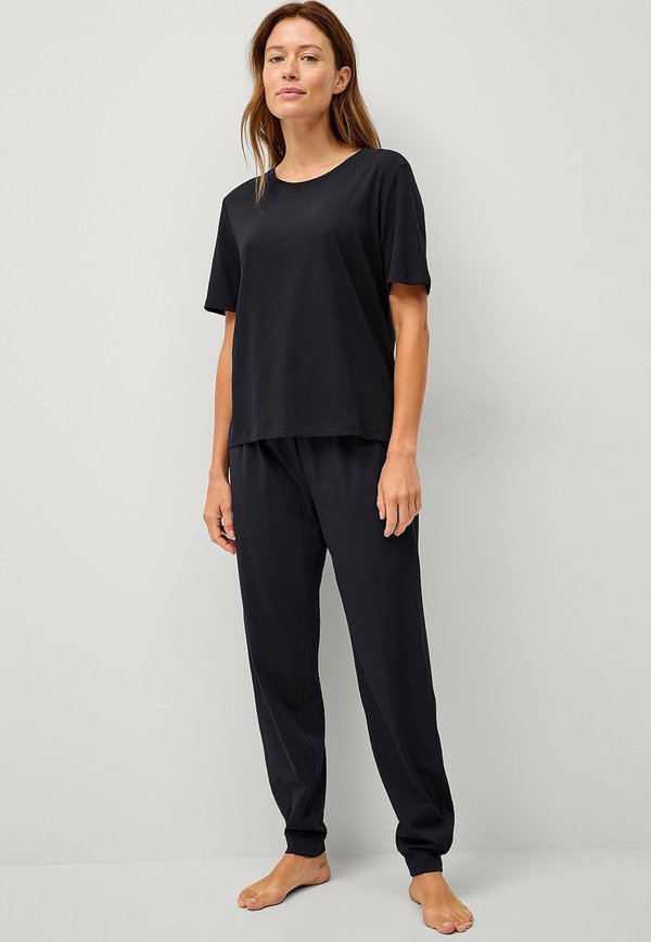 SET - Nachtwäsche Set - schwarz