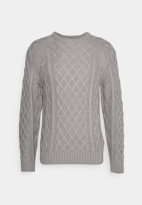BUSSEL - Jersey de punto - light grey mix