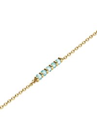 Rosefield 5 ROW STONE - Armband - blue and silver coloured