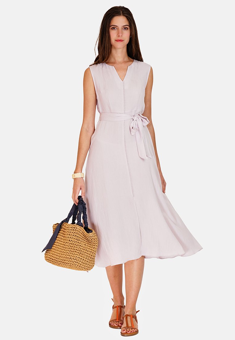 Le Jardin Du Lin Jurk beige
