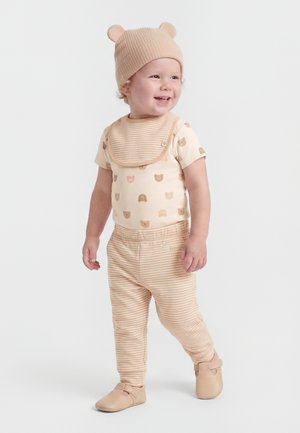 Huggies GIFT BOX SET UNISEX - Σκούφος - beige