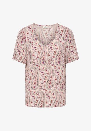 JDY, TOP JDYGABY TOP - T-shirt imprimé - cloud dancer