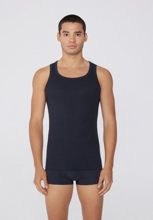 RIBBED - Unterhemd/-shirt - Blue