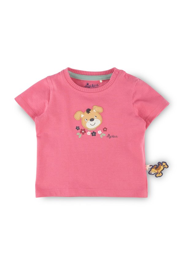 FUNNY DOG - T-Shirt print - rosa