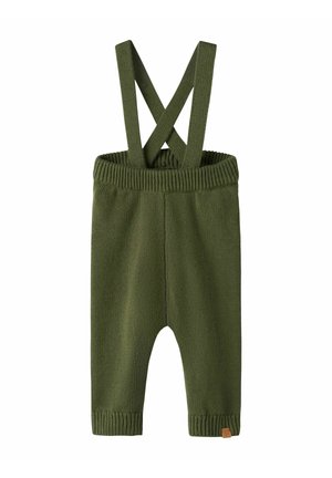 Lil' Atelier, DUNGAREES KNITTED - Salopette - cypress