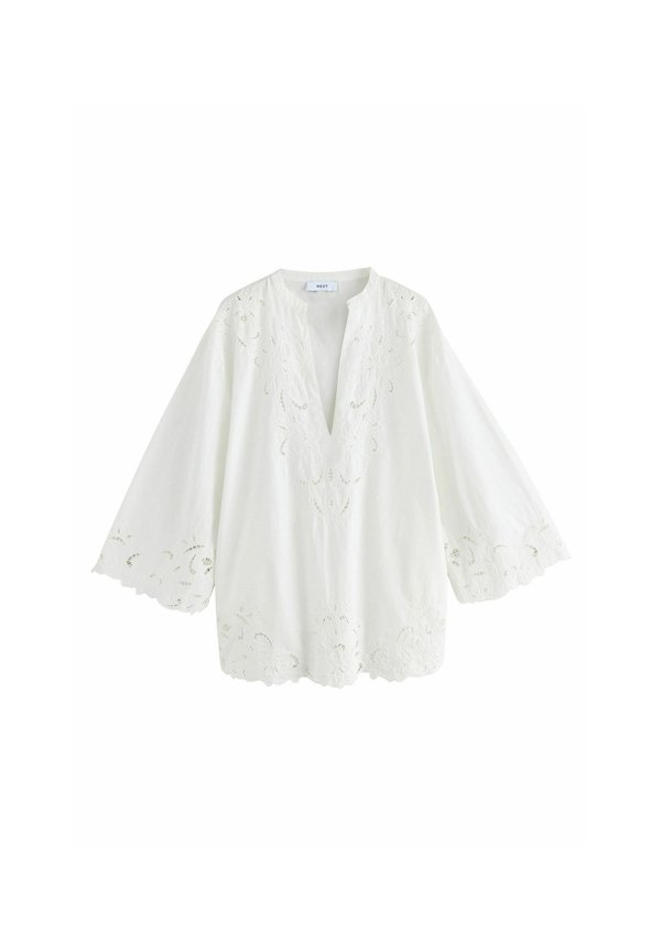 BRODERIE KAFTAN COVER-UP - Freizeitkleid - cream