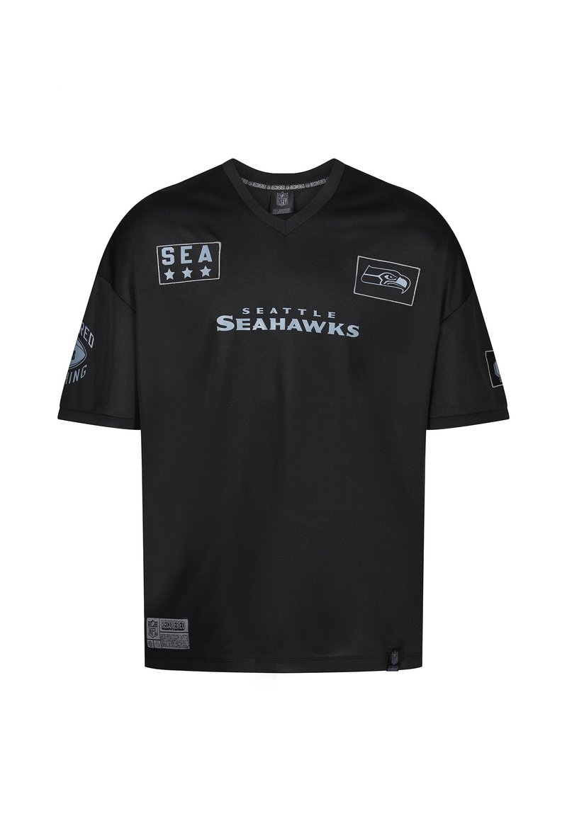 Re:Covered NFL SEAHAWKS SEA 76 OVERSIZED - T-shirt med print - black
