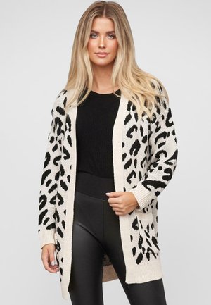 Cardigan - black beige