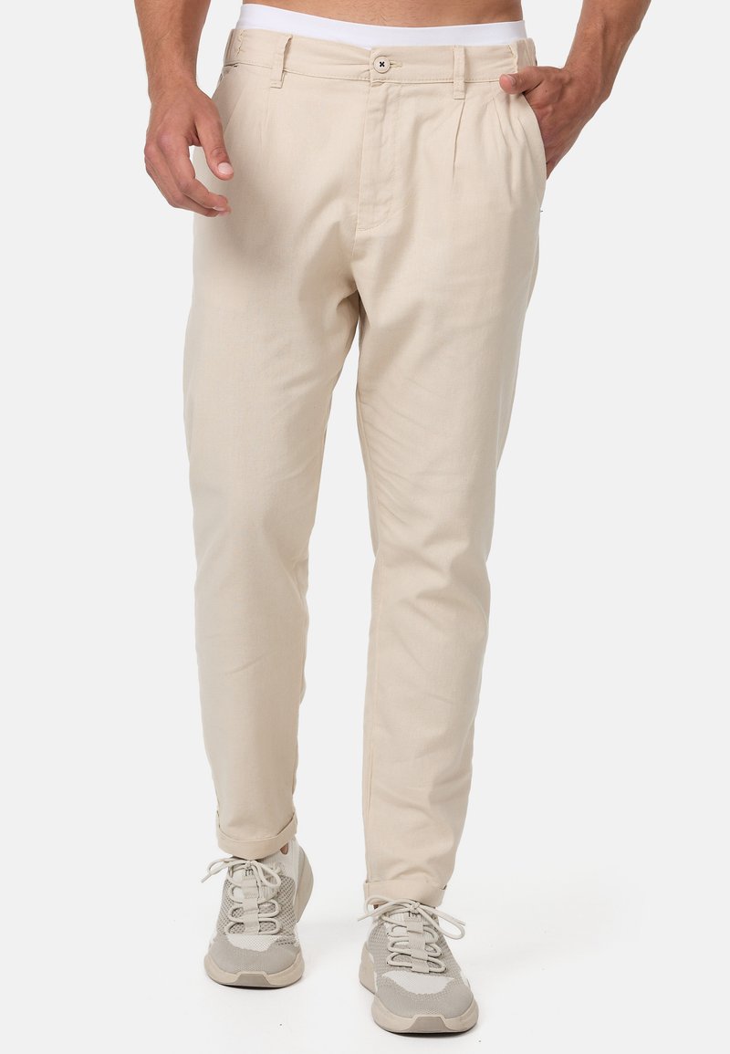 INDICODE JEANS CUNNINGHAM - Hlače - fog