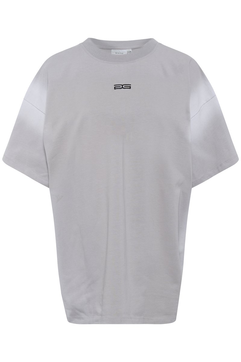 Gestuz T-shirt print zilverkleurig Gestuz T-shirt print zilverkleurig