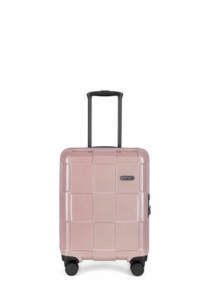Wheeled suitcase - crystal rose
