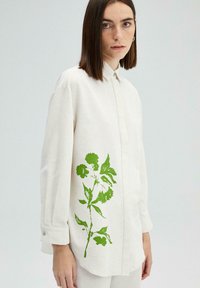 Touché Privé FLORAL PRINTED - Camicia - beige