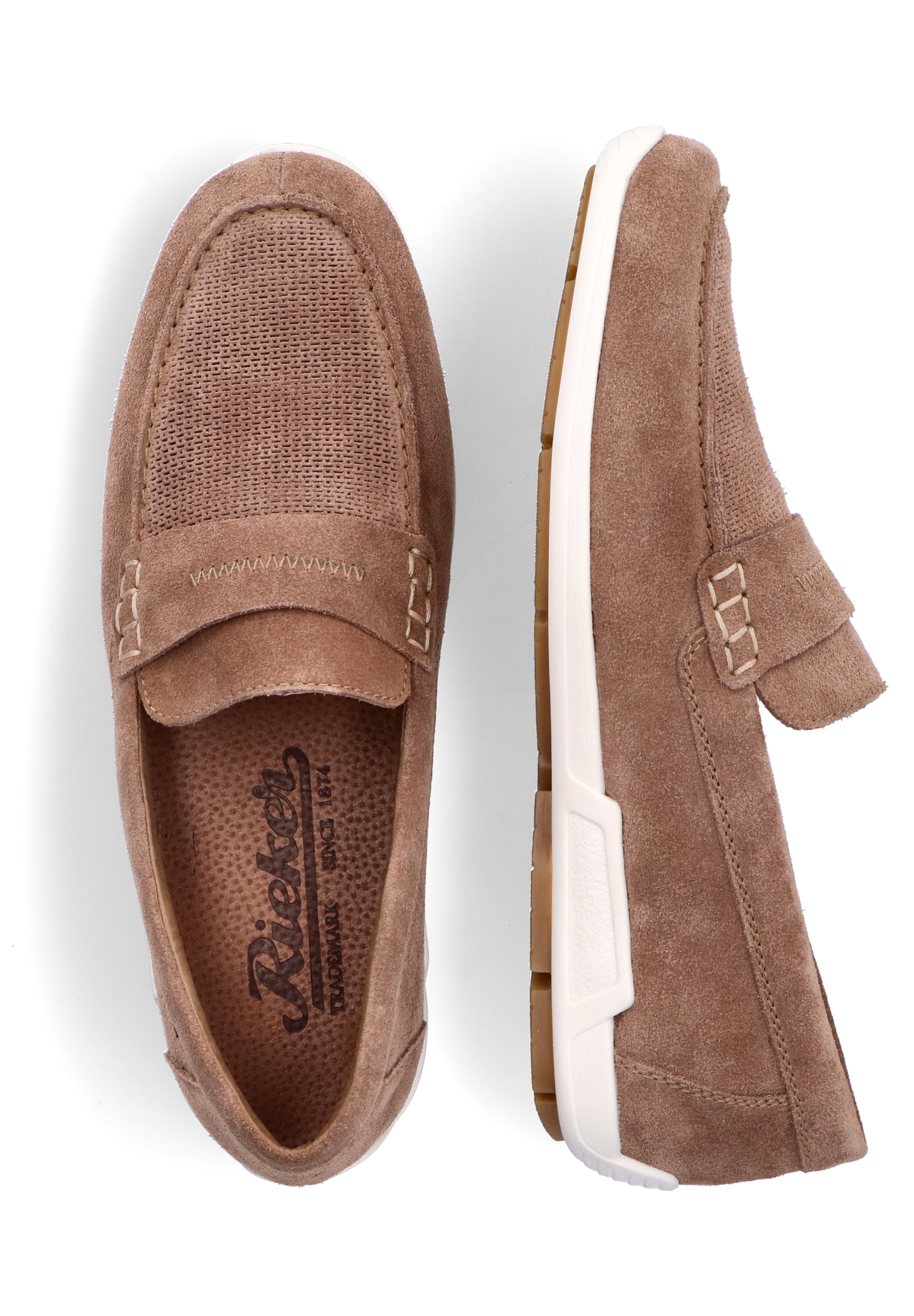 Rieker 14852, Mocassino Uomo, Blu, 40 EU