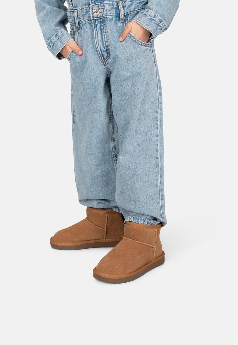 PS POELMAN LAMMY - Snowboots  - cognac