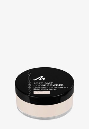 Manhattan Cosmetics SOFT MAT LOOSE POWDER - Pudder - 1 natural