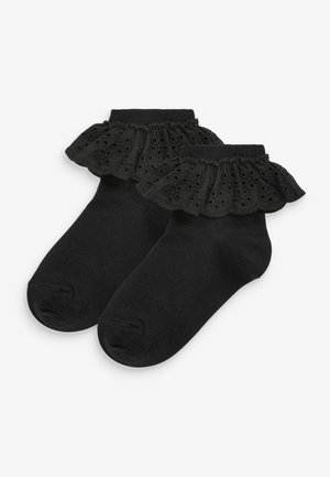 2 PACK RICH RUFFLE - Calze - black