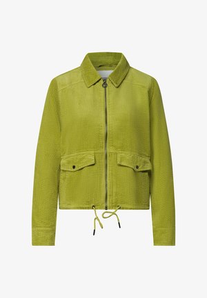Street One, CORDJACKE MIT HEMDKRAGEN UND ZIPPER - Chaqueta fina - apple lime
