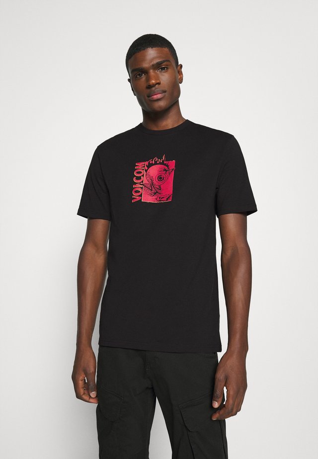 MIDFRIGHT - T-shirt imprimé - black
