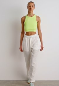BOSS TIMPA - Broek - open white