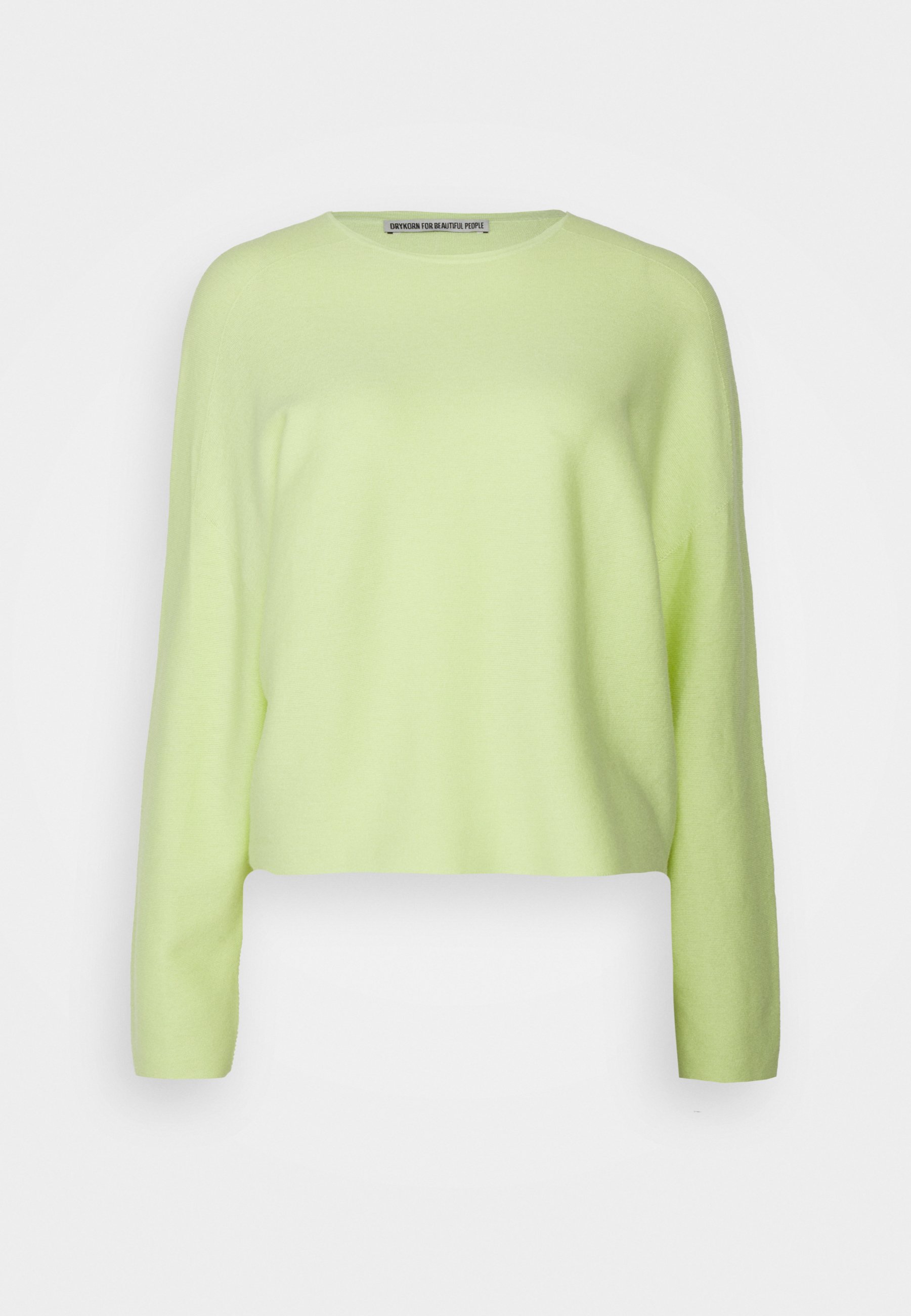 DRYKORN MEAMI - Strickpullover - yellow/hellgrün - Zalando.de