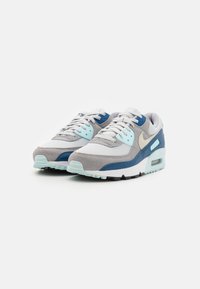 Nike Sportswear AIR MAX 90 - Sneakers - pure platinum/white/court blue