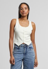 Urban Classics Bodywarmer - offwhite