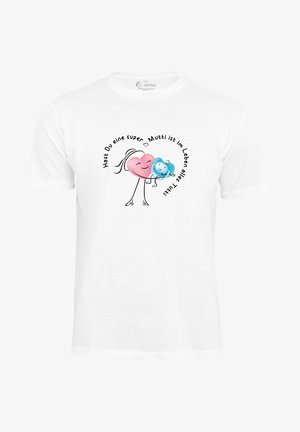 Cotton Prime, PRIME SUPER MUTTI - Print T-shirt - weiss