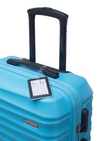 WITTCHEN MEDIUM SUITCASE WITH LUGGAGE TAG FROM ABS - Trolley - blue