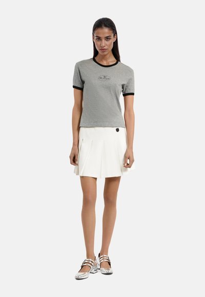 The Kooples T-shirt print - grey melange