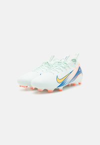 Nike Performance JR ZM VAPOR 16 FG/MG UNISEX - Scarpe da calcio per terreni duri - barely green/metallic gold coin/crimson pulse/blue void