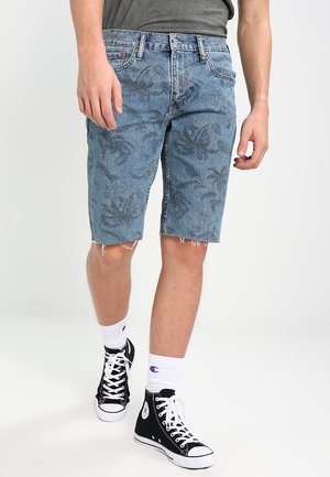 Jeansshorts - blue denim