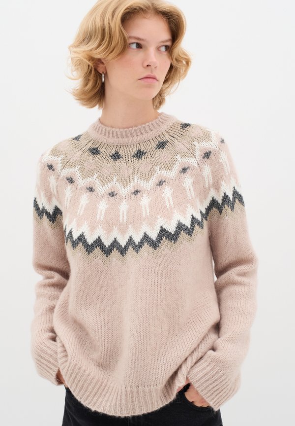Strickpullover - haze melange