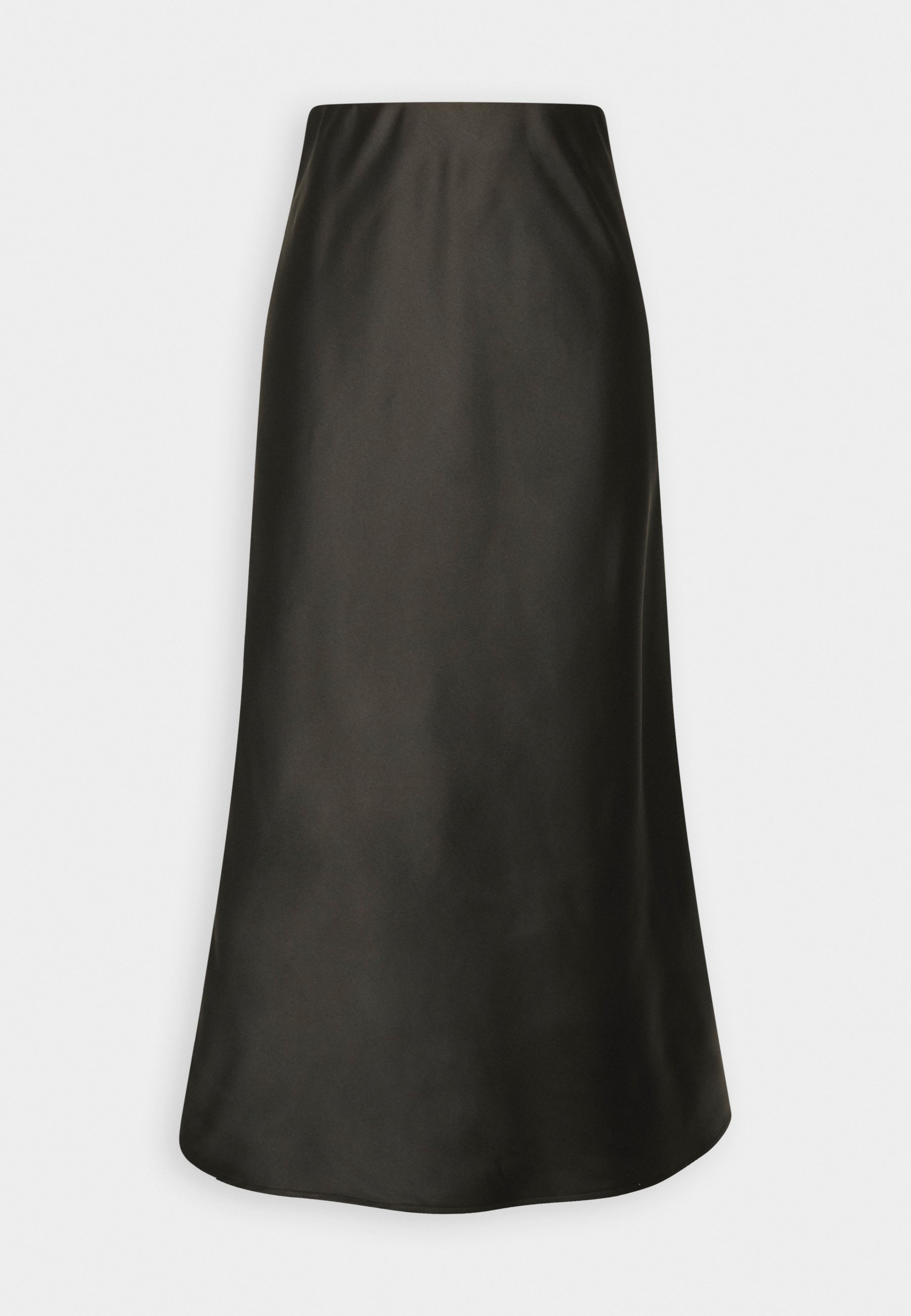 Black A-line skirt