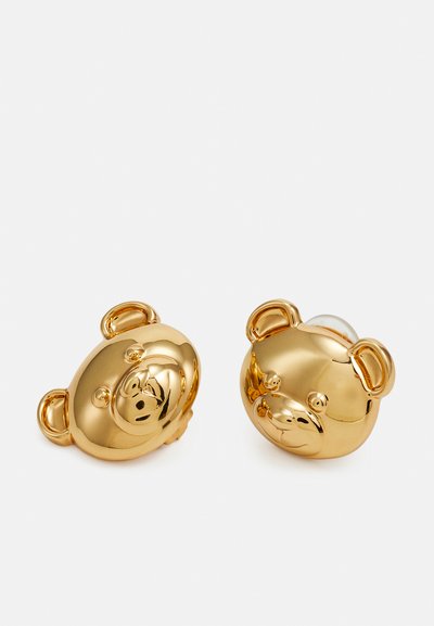 MOSCHINO TEDDY FAMILY EARRINGS - Boucles d'oreilles - shiny gold-coloured