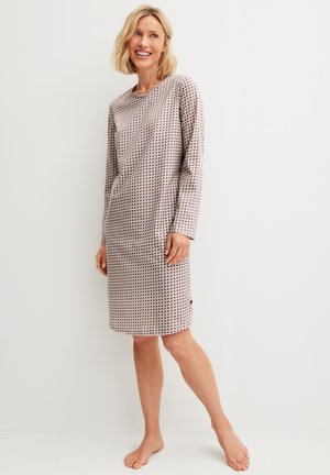 FLOWER LANGARM - Nachtjapon - graystone