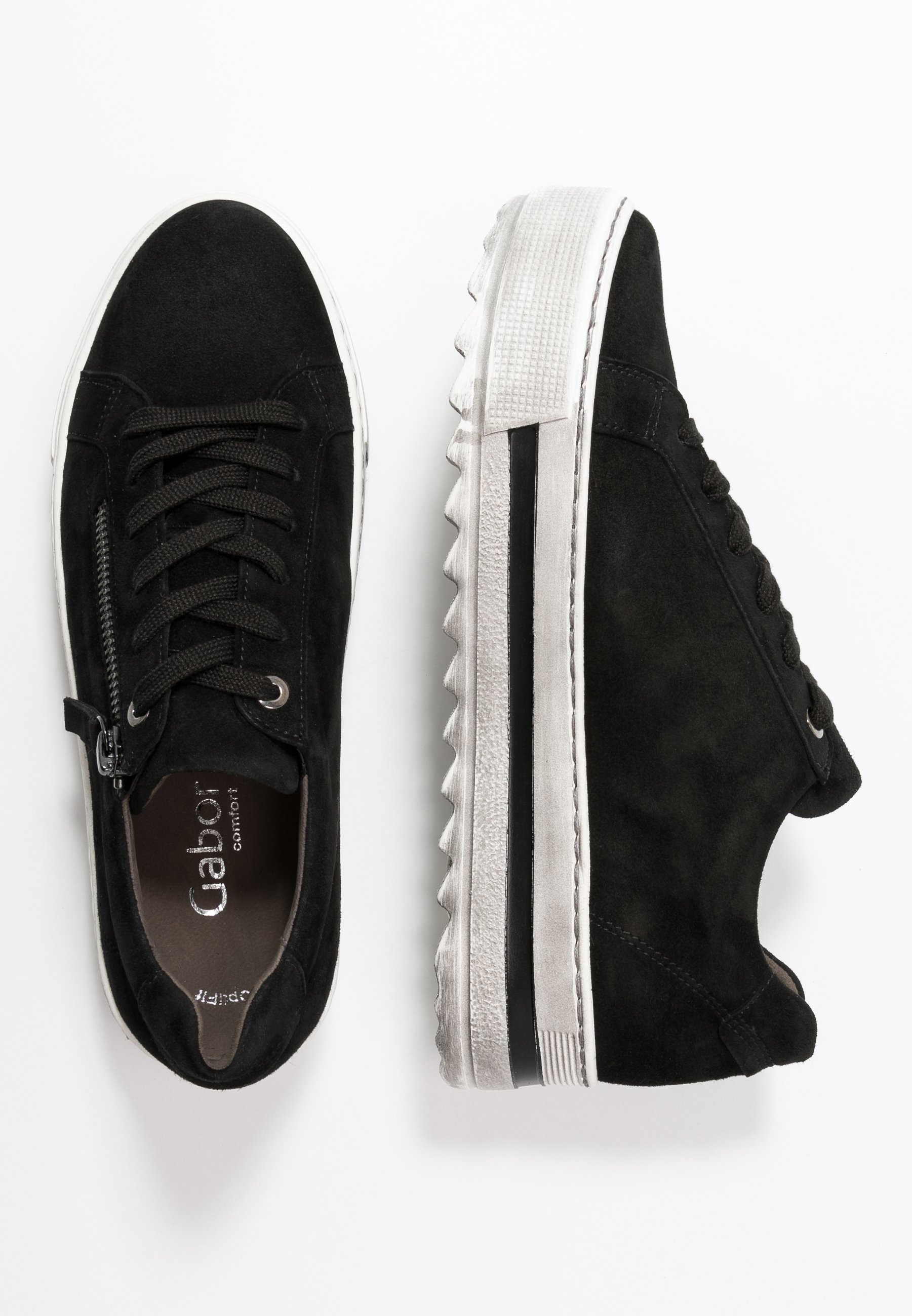 Gabor Comfort Joggesko schwarz Zalando.no Gabor Comfort Joggesko schwarzdark grey Zalando.no