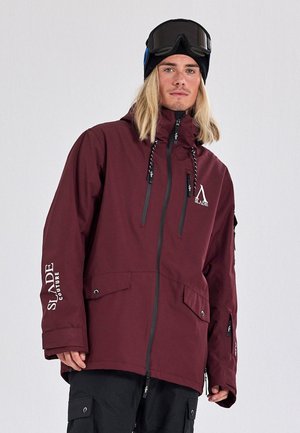 ASPEN SHELL JACKET - Laskettelutakki - burgundy