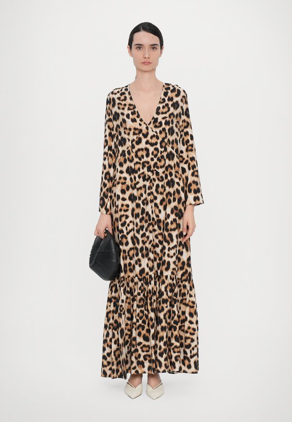 UBLUE - Maxi dress - mocca2