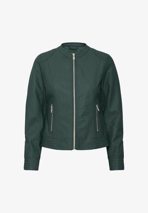 b.young, BYACOM - Veste en similicuir - green gables