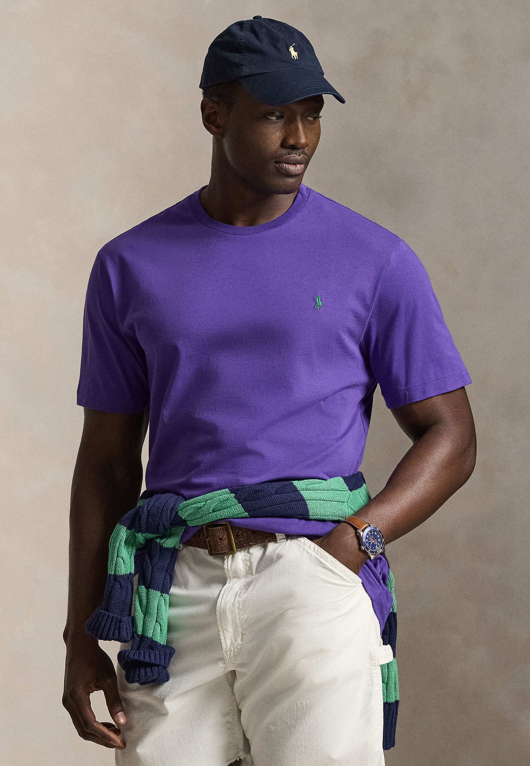 Polo Ralph Lauren Big & Tall JERSEY CREWNECK T-SHIRT - Basic T