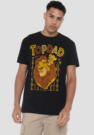 THE LION KING FATHER'S DAY MUFASA TOP DAD - T-Shirt print - black