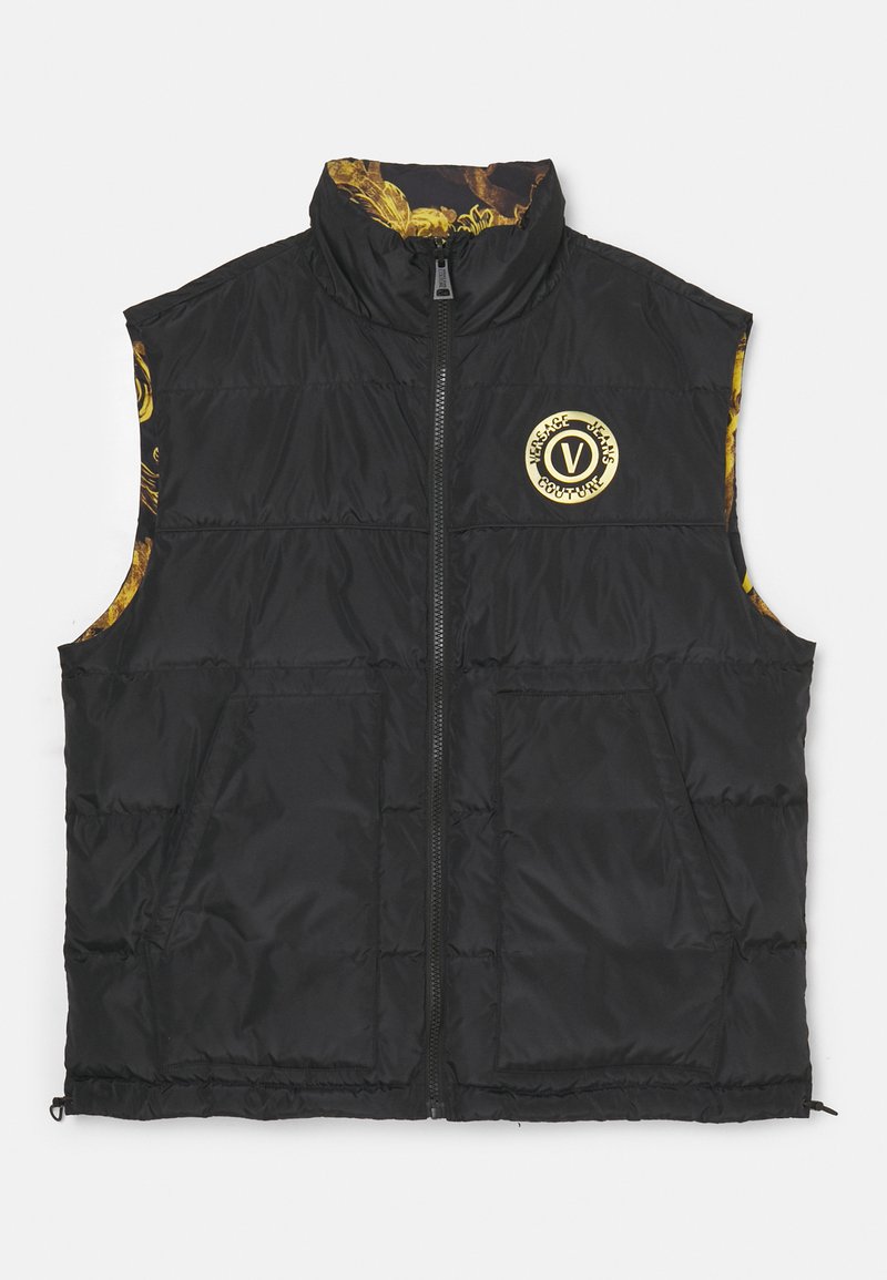 Versace Jeans Couture Bodywarmer zwart Versace Jeans Couture Bodywarmer zwart