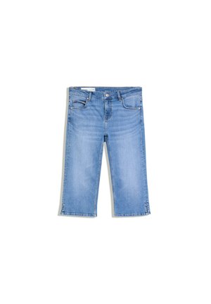 Bershka, DENIM CAPRI - Short en jean - light blue