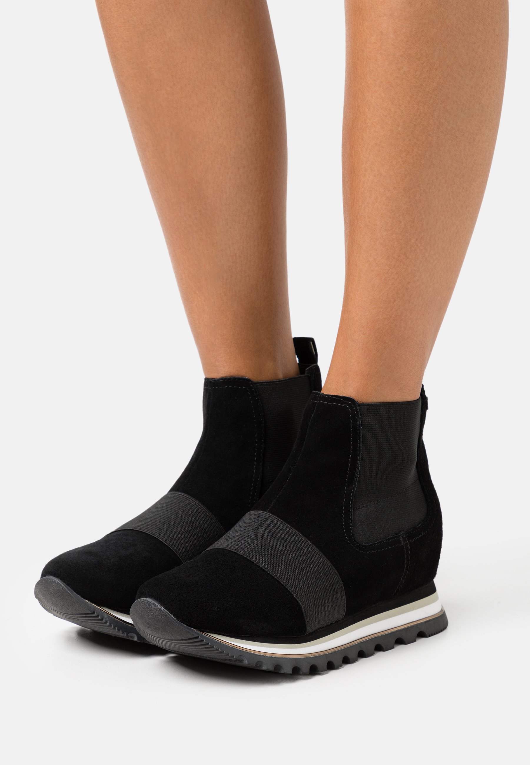 Gioseppo MAARDU - Botines con plataforma - black/negro - Zalando.es