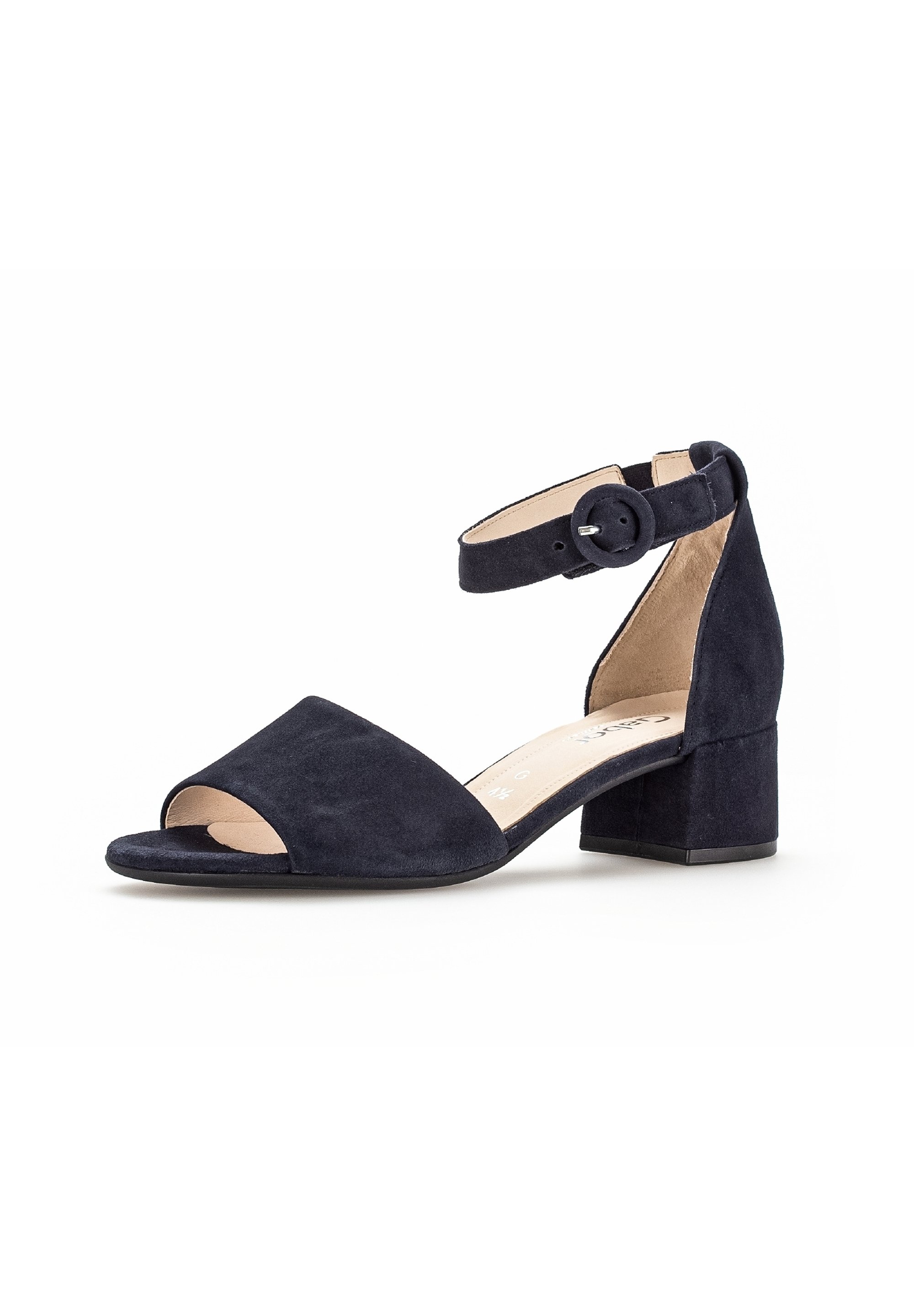 Block Heel Gabor Ankle Strap Sandals Gabor Sandals Blau/blue Zalando