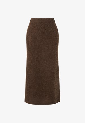 Malina, LEYA - Jupe trapèze - dark brown