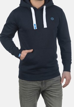 Felpa con cappuccio - mottled blue