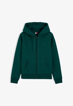 Tommy Jeans, FLAG ZIP - Φούτερ με φερμουάρ - elegant green